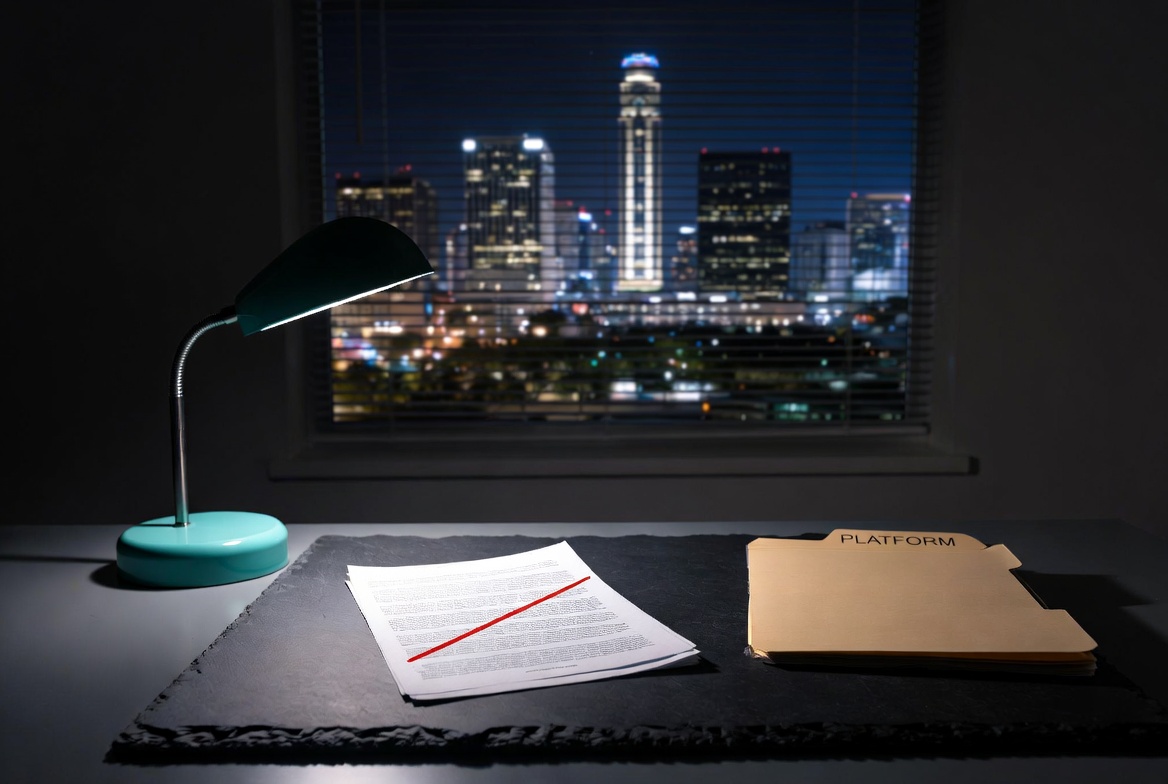 Newsroom desk
