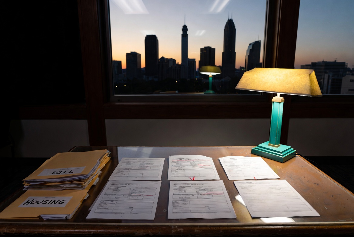 Documents and editorial still life